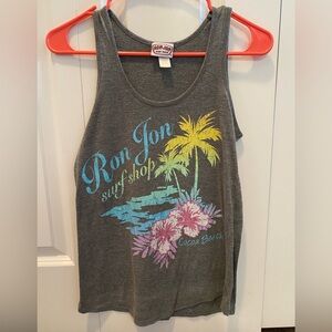 Ron Jon Gray Surf Shop Tank Top